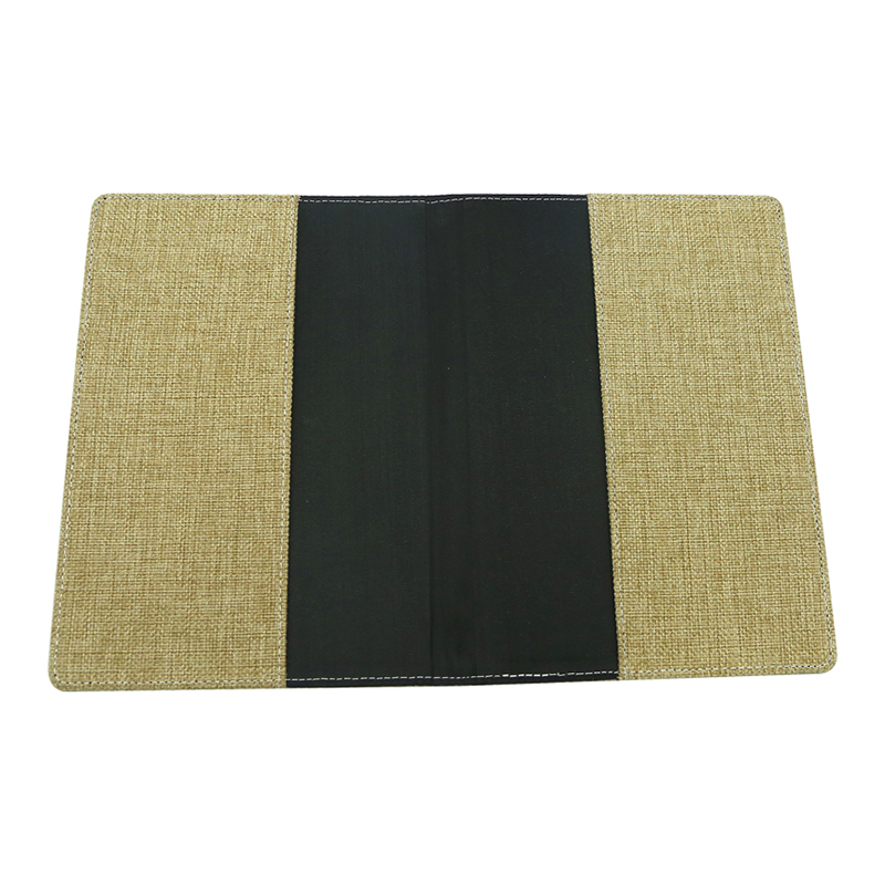 Carnet modifiable en jute par sublimation - Format A4