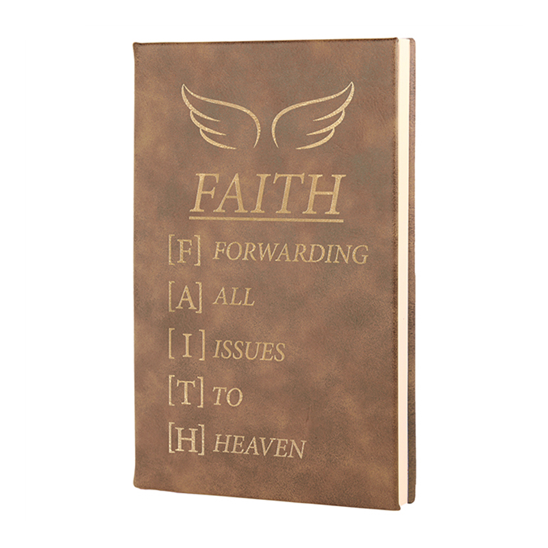 Journaux en similicuir 8 1/4' x 11 1/2'