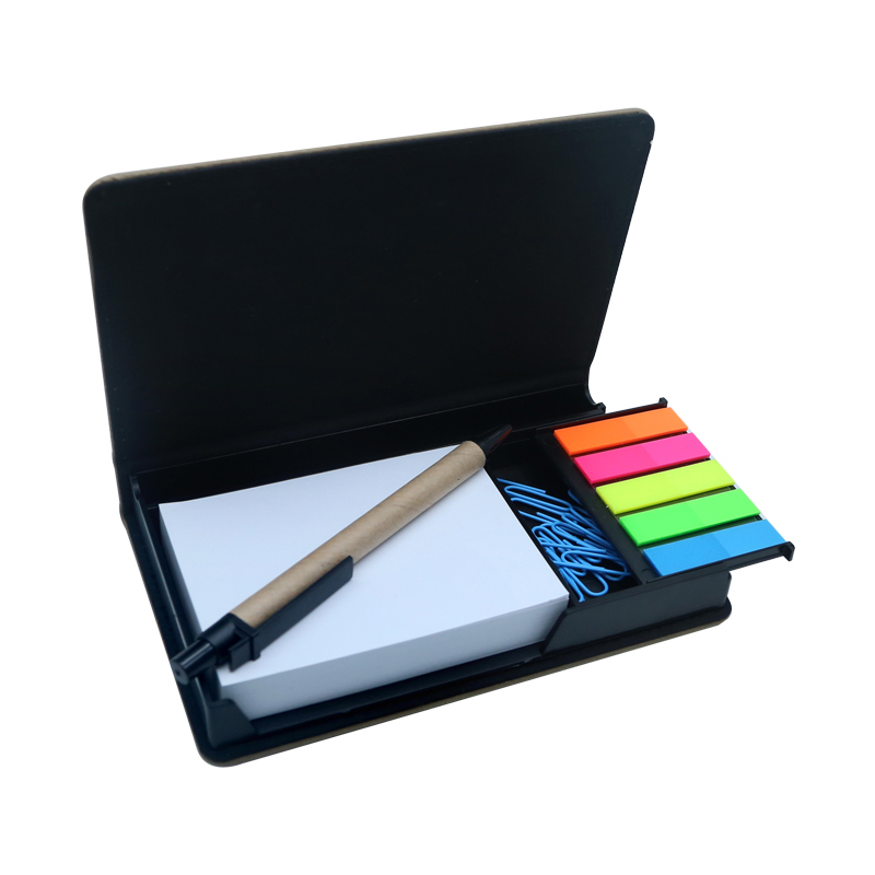 Support de bloc-notes rectangulaire en similicuir laserable