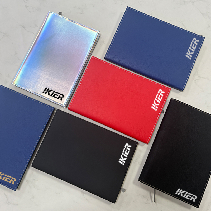 Carnet modifiable en similicuir laserable