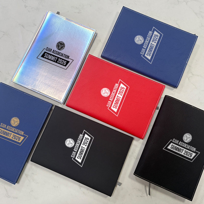 Carnet modifiable en similicuir laserable