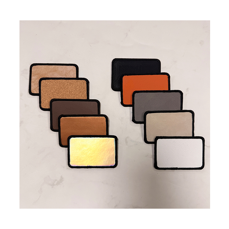 Patch Merrow en similicuir carré laserable de 3' x 3' avec adhésif