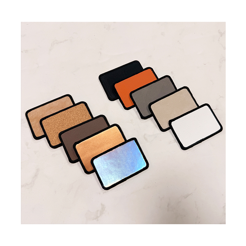 Patch Merrow en similicuir carré laserable de 3' x 3' avec adhésif