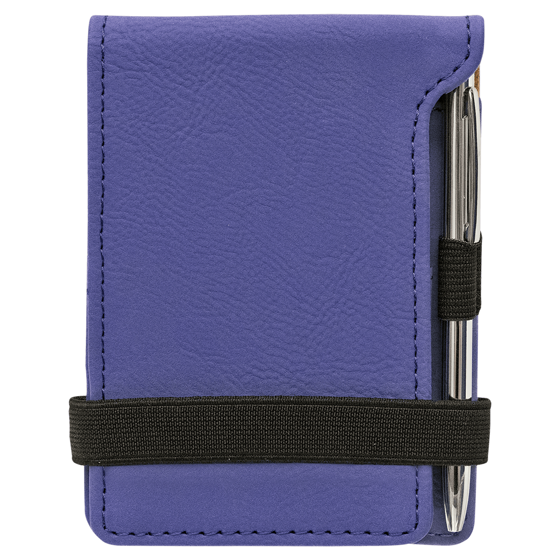 Mini bloc-notes en similicuir laser avec stylo