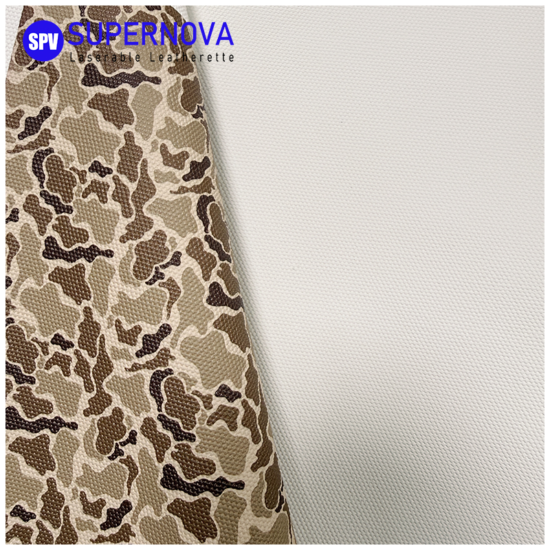Feuilles de similicuir Canvas Pro Blanc lasersables avec adhésif/sans adhésif
