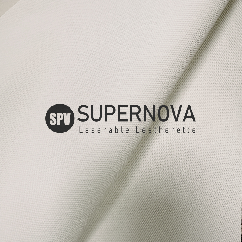 Feuilles de similicuir Canvas Pro Blanc lasersables avec adhésif/sans adhésif