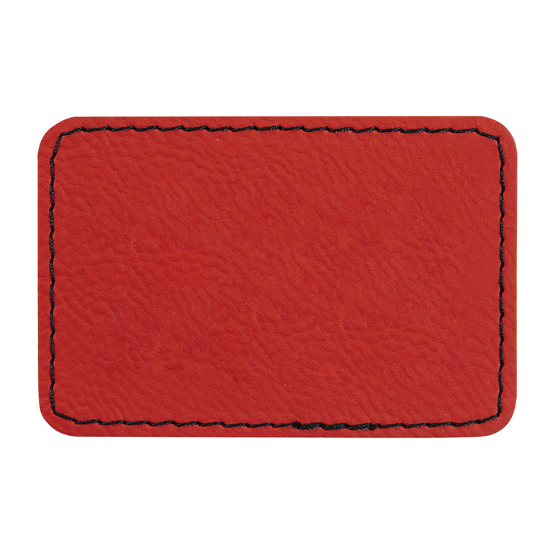 Patchs rectangulaires en similicuir 3 1/2' x 2 1/2'