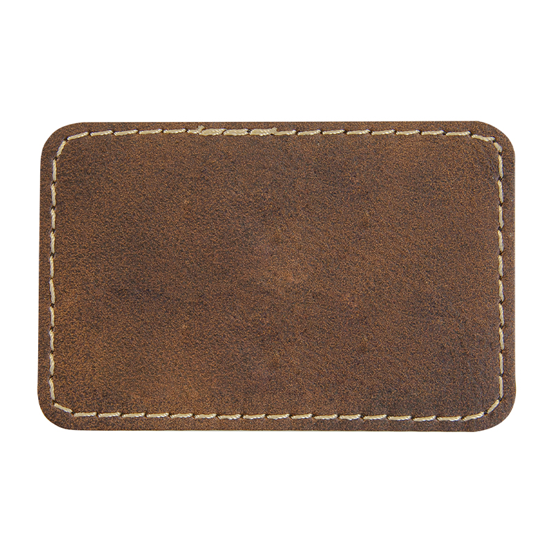 Patchs rectangulaires en similicuir 3 1/2' x 2 1/2'