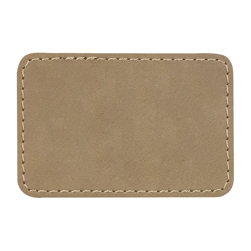 Patchs rectangulaires en similicuir 3' x 2'