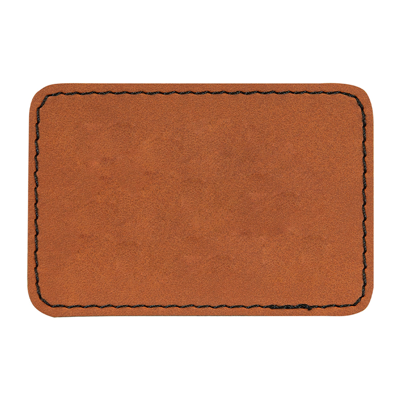Patchs rectangulaires en similicuir 3' x 2'