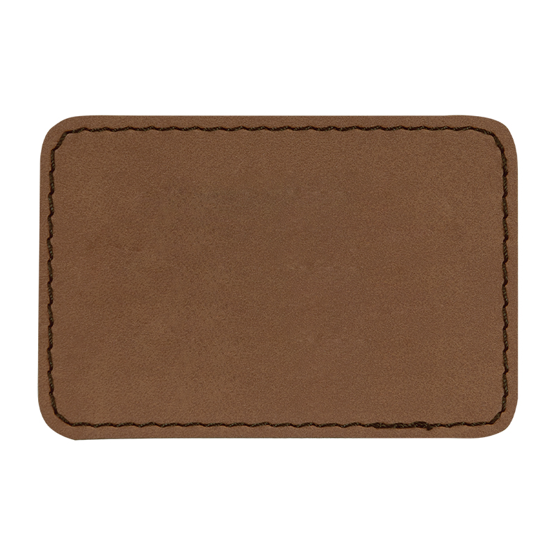 Patchs rectangulaires en similicuir 3 1/2' x 2 1/2'