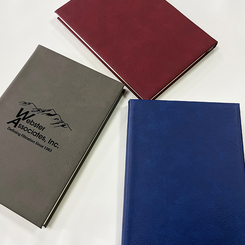 Carnet de croquis en similicuir laser 7 x 9 3/4