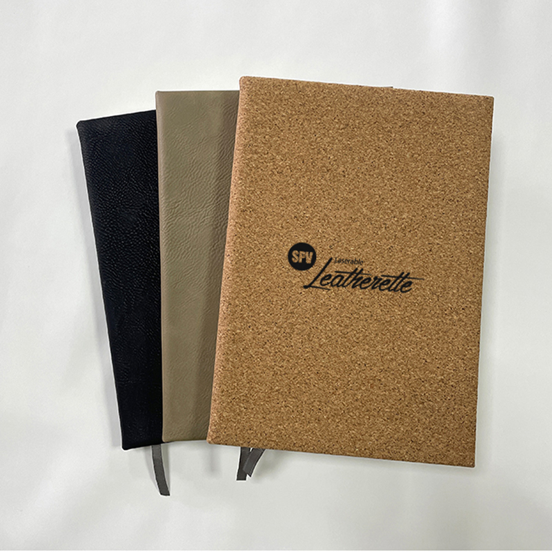 Carnet de croquis en similicuir laser 7 x 9 3/4