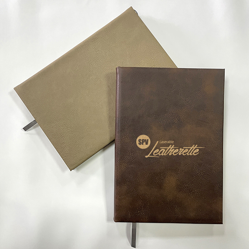Carnet de croquis en similicuir laser 7 x 9 3/4