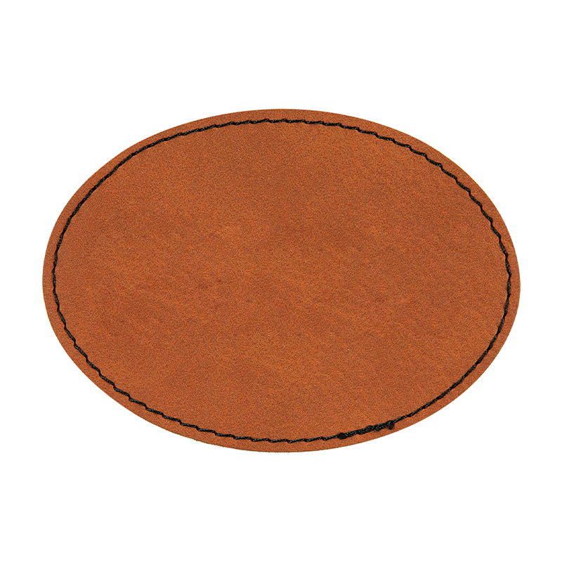 Patchs ovales en similicuir 3 1/2' x 2 1/2'