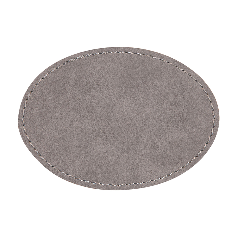 Patchs ovales en similicuir 3 1/2' x 2 1/2'