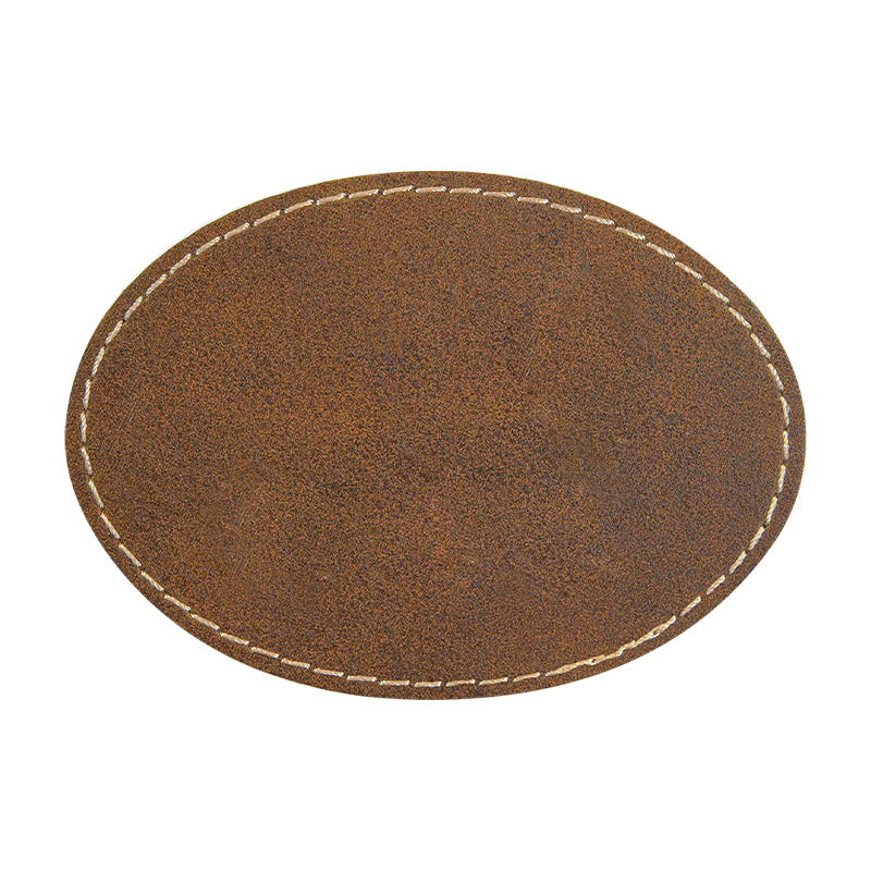Patchs ovales en similicuir 3 1/2' x 2 1/2'
