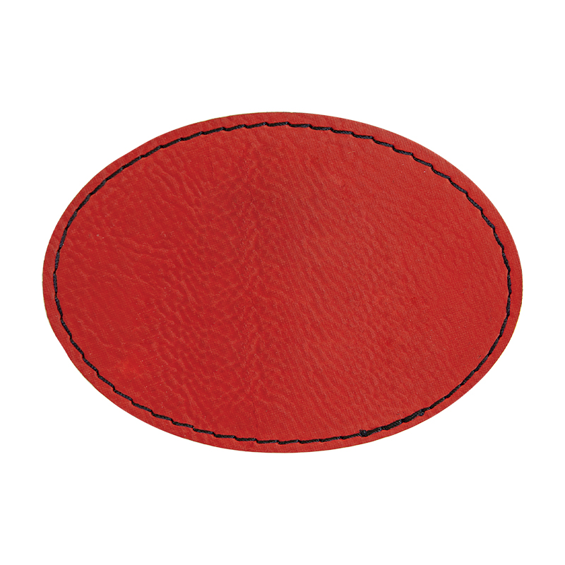 Patchs ovales en similicuir 3 1/2' x 2 1/2'