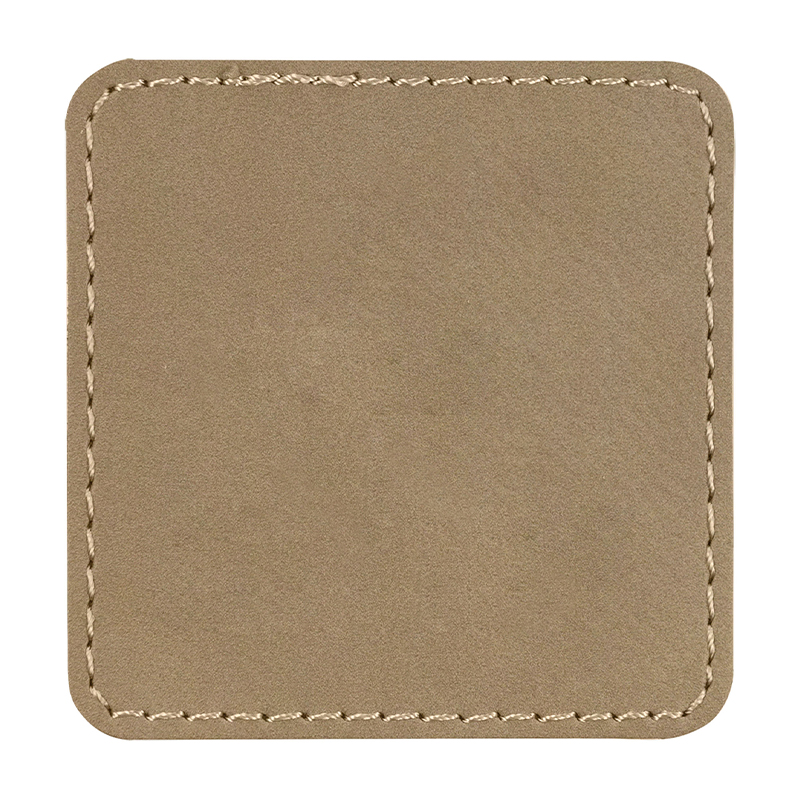 Patchs carrés en similicuir 3' x 2'