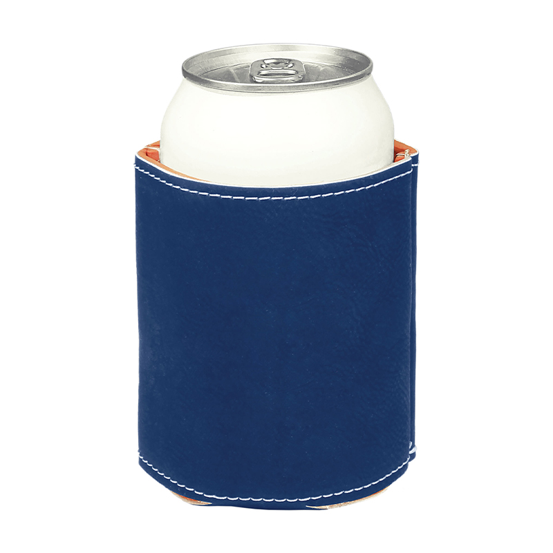 Porte-boisson en similicuir laserable