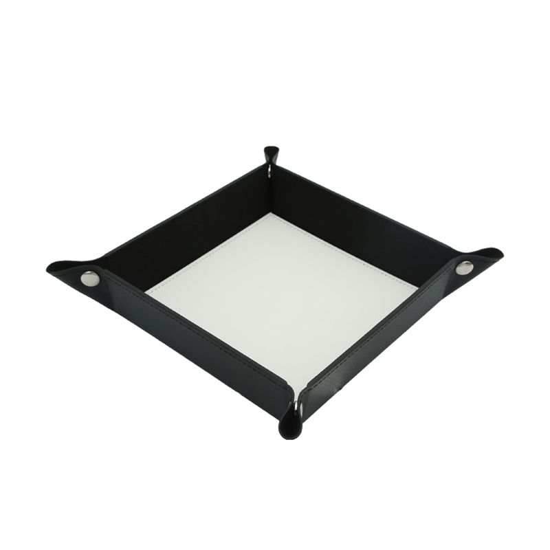Plateau à pression pliable en similicuir par sublimation 9' x 9'