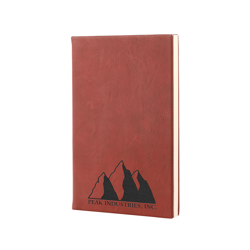 Journaux en similicuir 5 1/4' x 8 1/4'