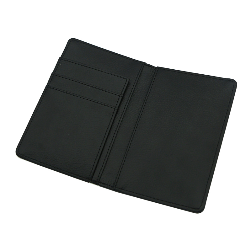 Étui pour passeport en similicuir par sublimation avec intérieur en cuir PU Étui pour passeport en similicuir par sublimation avec intérieur en cuir PU