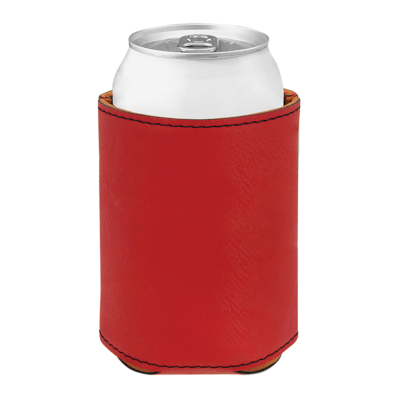 Porte-boisson en similicuir laserable