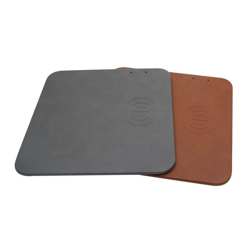 Tapis de chargement de téléphone en similicuir laserable