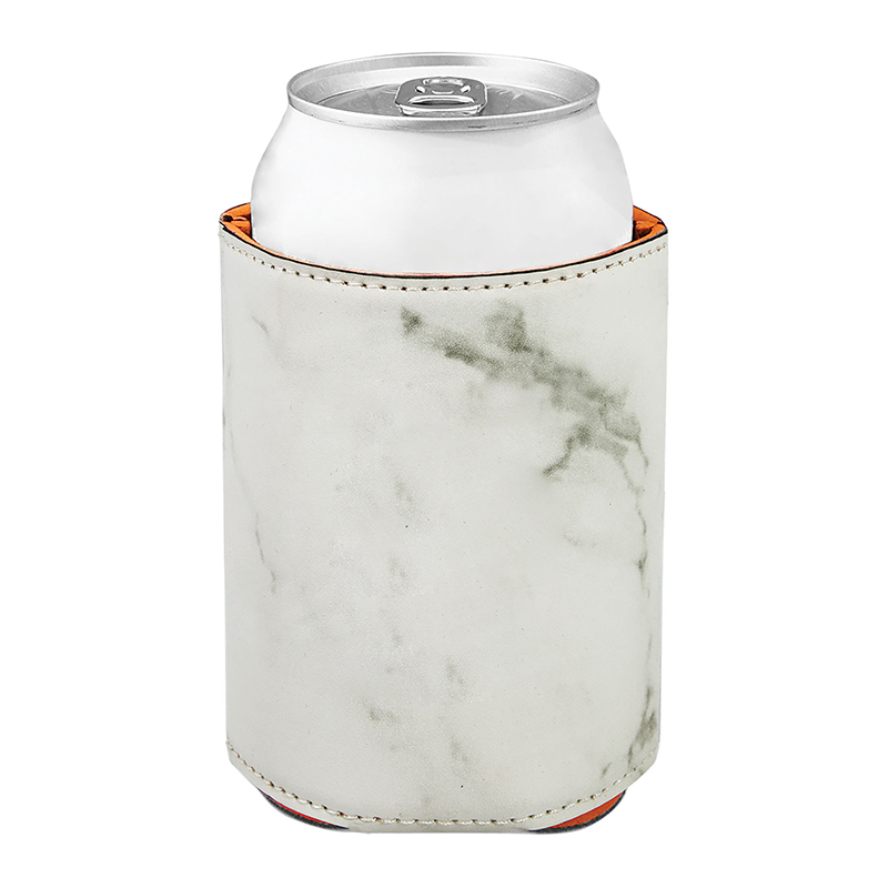 Porte-boisson en similicuir laserable