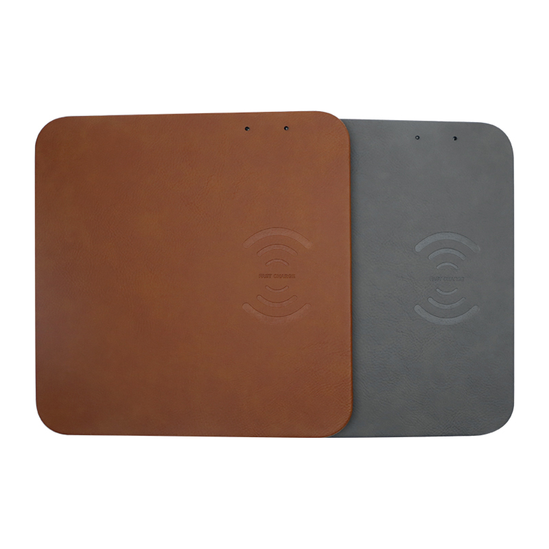 Tapis de chargement de téléphone en similicuir laserable