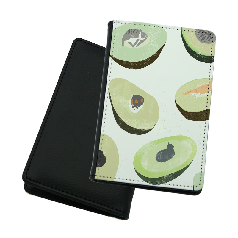 Étui pour passeport en similicuir par sublimation avec intérieur en cuir PU Étui pour passeport en similicuir par sublimation avec intérieur en cuir PU