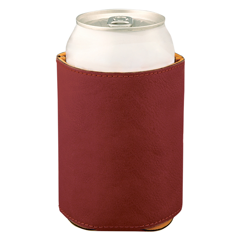 Porte-boisson en similicuir laserable