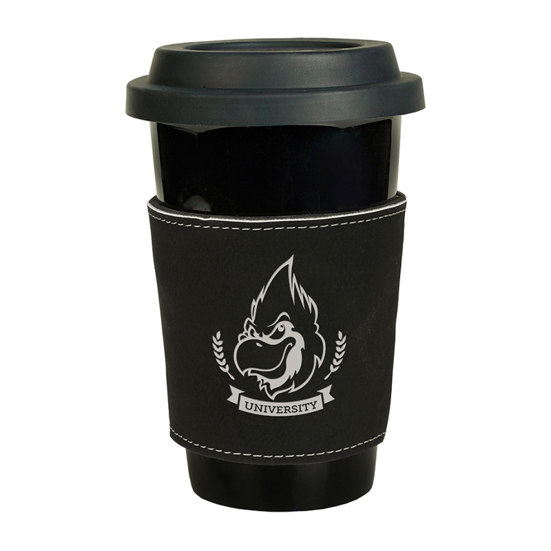 Manchon de tasse en similicuir laserable Manchon de tasse en similicuir laserable