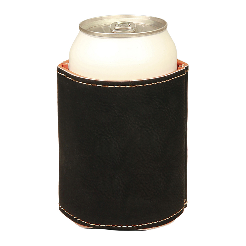Porte-boisson en similicuir laserable