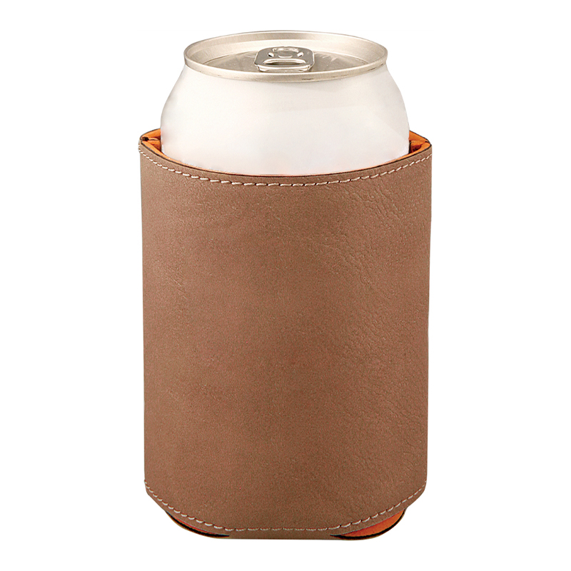 Porte-boisson en similicuir laserable