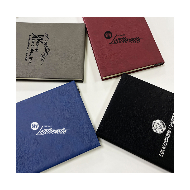Journaux en similicuir 5 1/4' x 8 1/4'