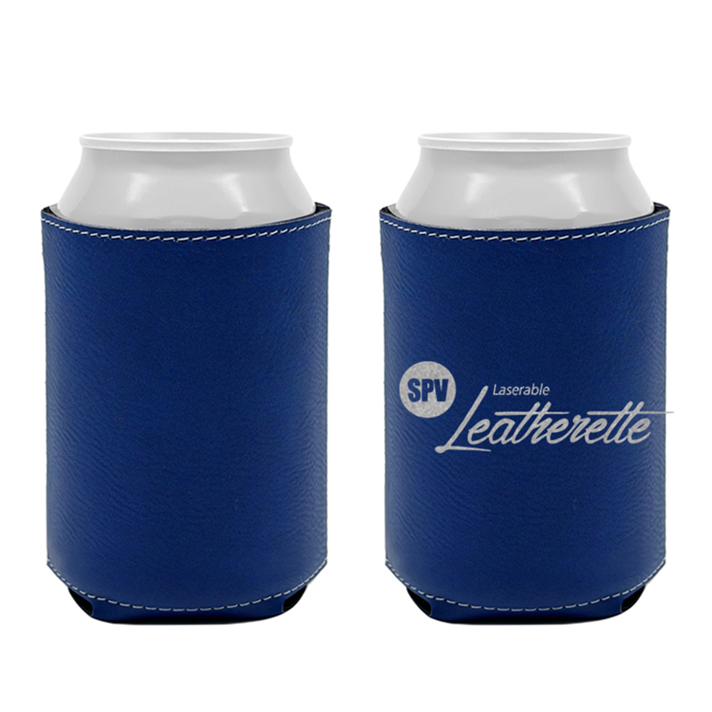 Porte-boisson en similicuir laserable