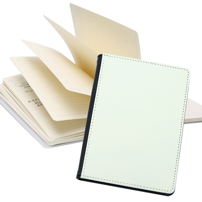 Carnet modifiable en similicuir par sublimation - Format A5 imprimable sur un seul côté
