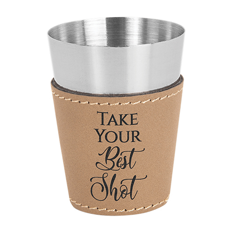 Verres à shot en similicuir