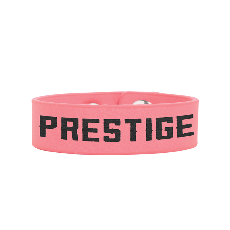Bracelet manchette en similicuir laserable 8 1/2' x 3/4'
