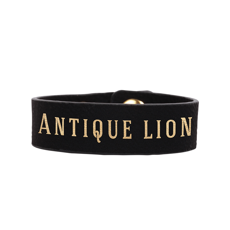 Bracelet manchette en similicuir laserable 9 1/2' x 1'