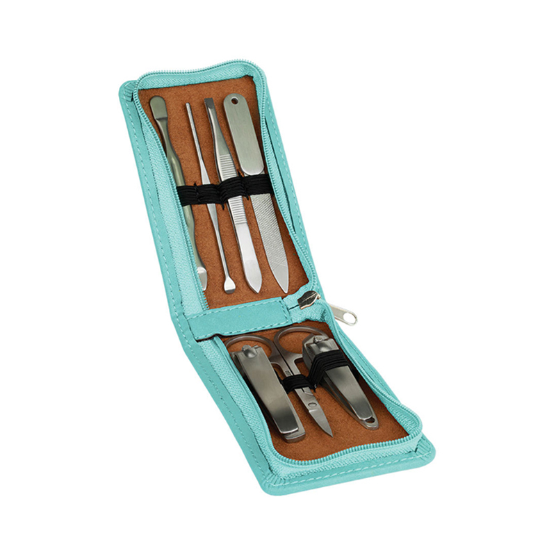 Ensembles de manucure et coupe-ongles en similicuir laserisables
