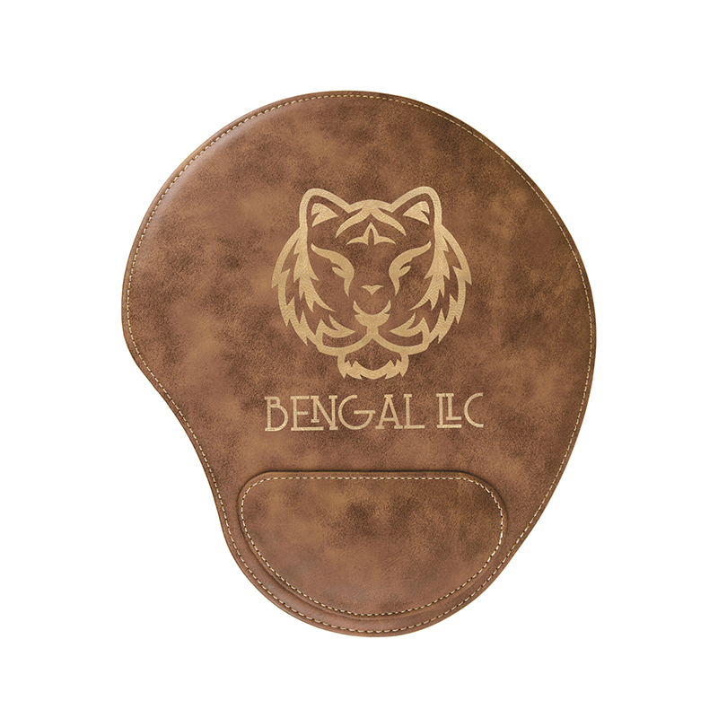 Tapis de souris en similicuir