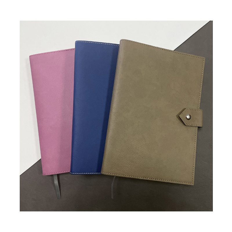 Journal en similicuir laser avec fermoir
