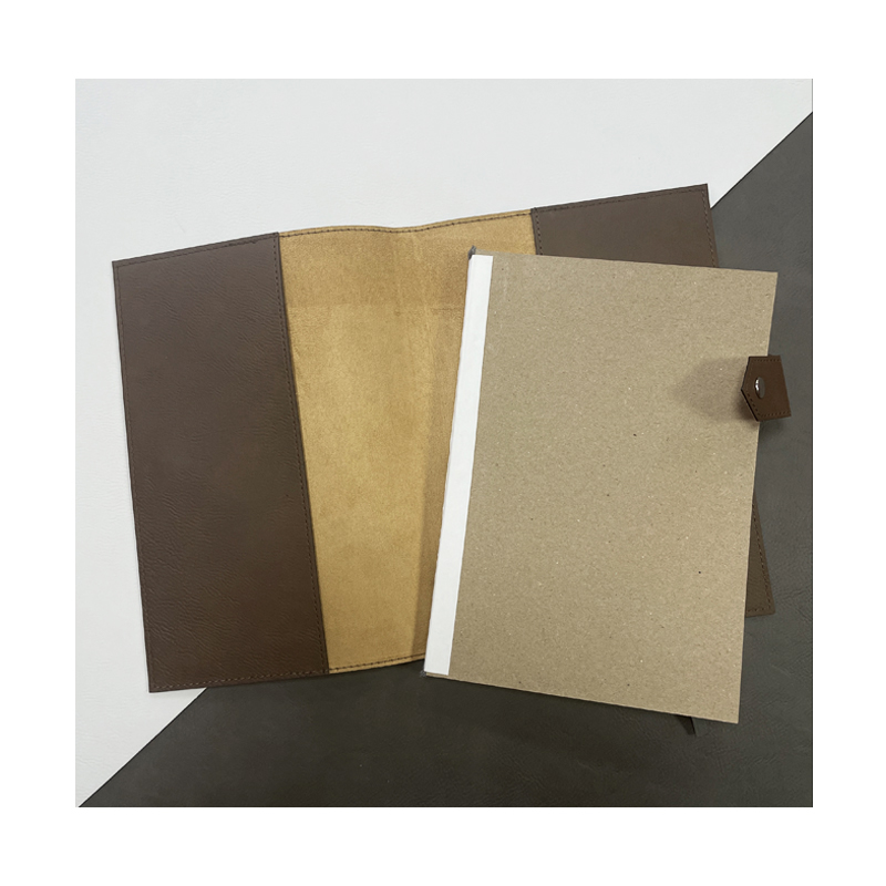 Journal en similicuir laser avec fermoir