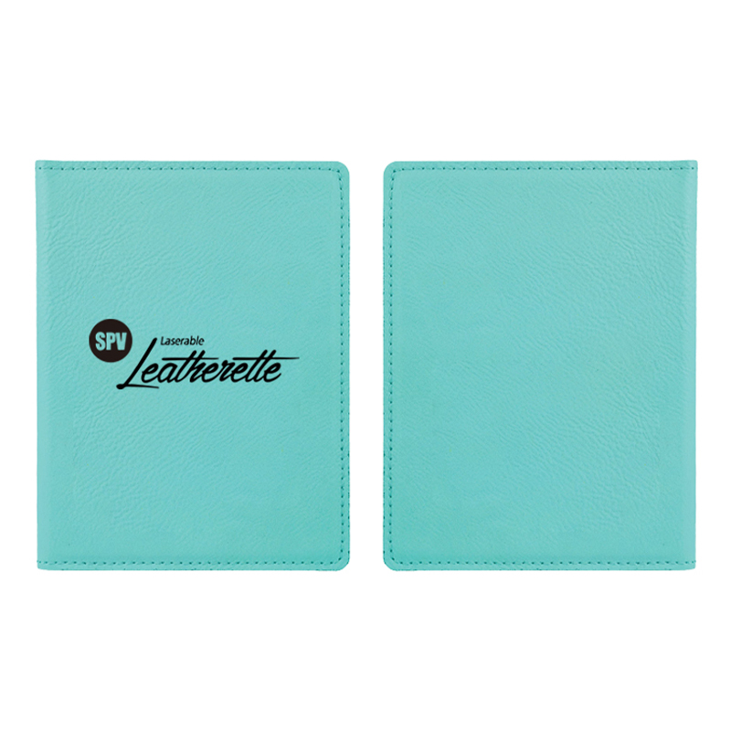 Porte-passeport en similicuir laserisable