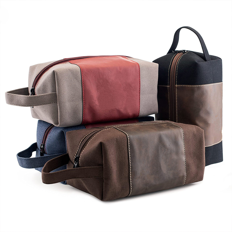 Trousse de toilette en similicuir laserable Trousse de toilette en similicuir laserable