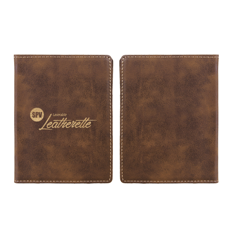 Porte-passeport en similicuir laserisable
