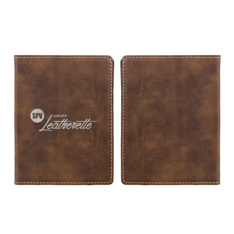 Porte-passeport en similicuir laserisable